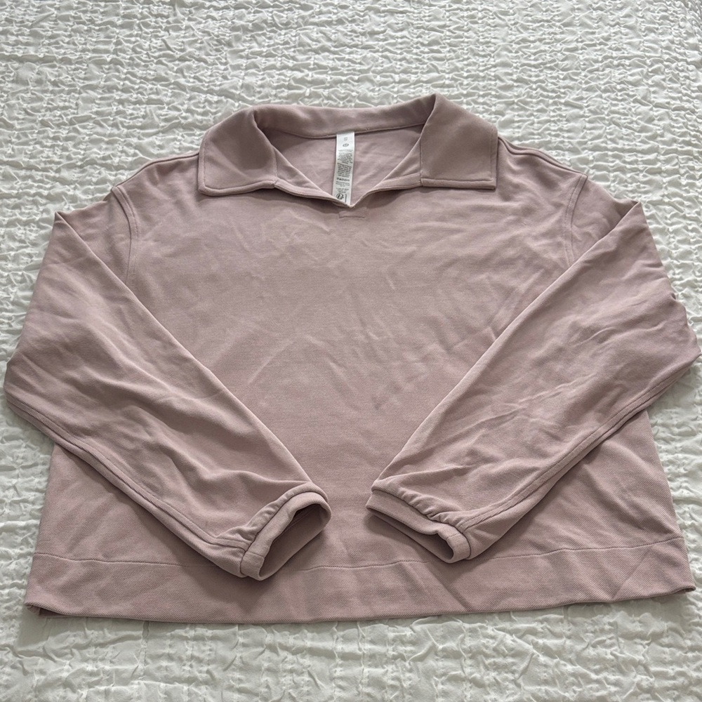 Lululemon Pink Long Sleeve Top